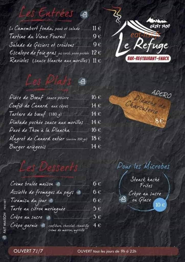 Le refuge — carte page 3