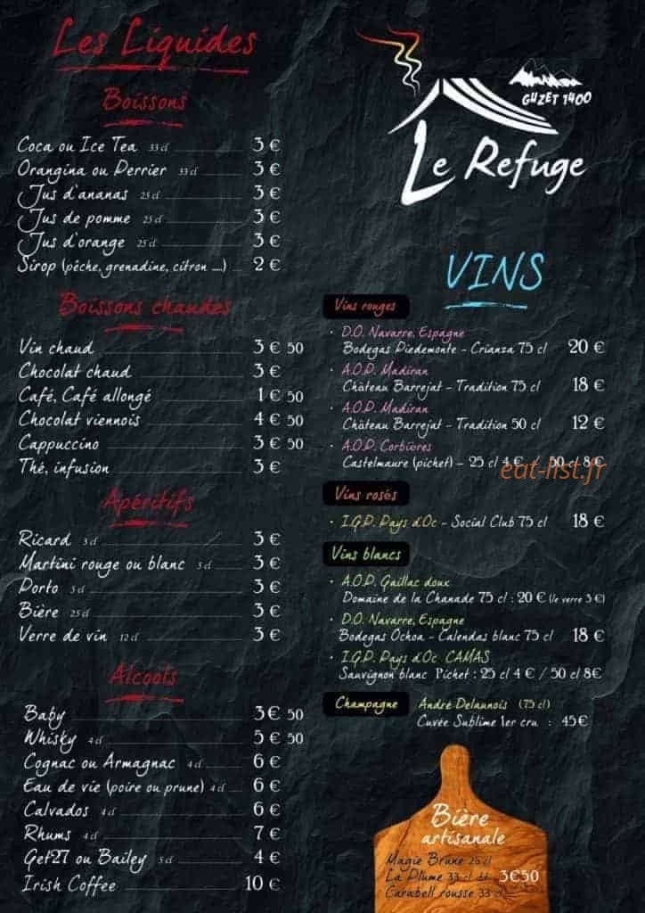Le refuge — carte page 4