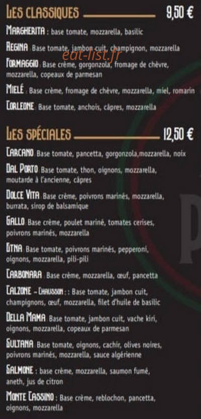 Don Pizza — carte page 2