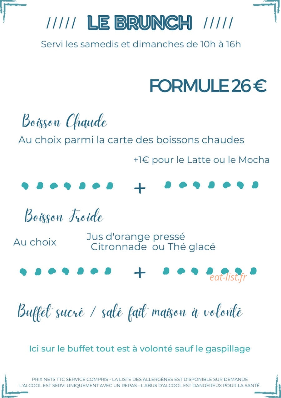 Jardin Bleu — carte page 2