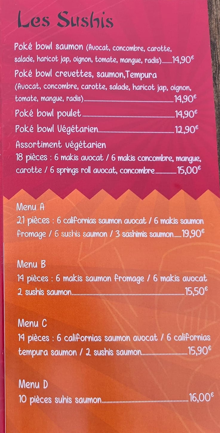 Phayathai — carte page 3