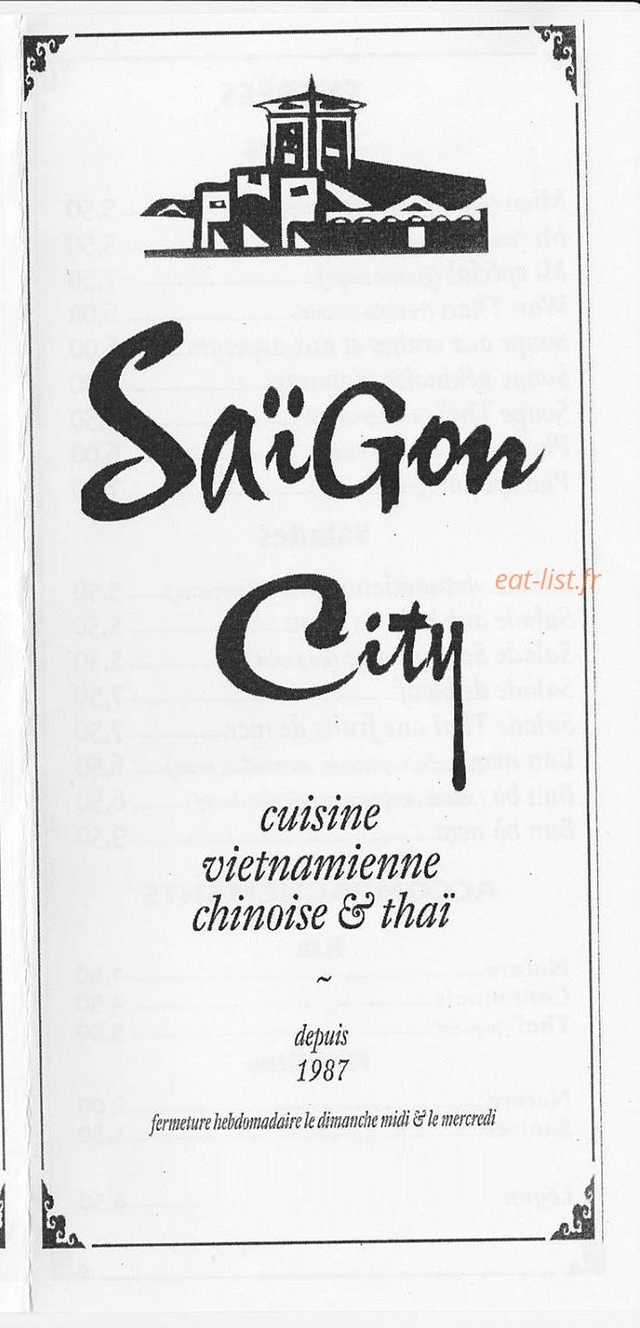 Saĩgon City — carte page 1