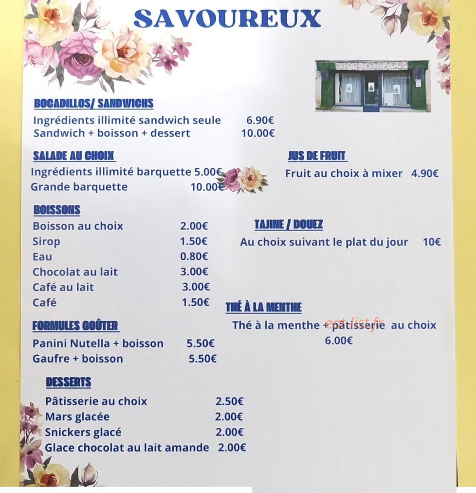 Sain et Savoureux — carte page 1