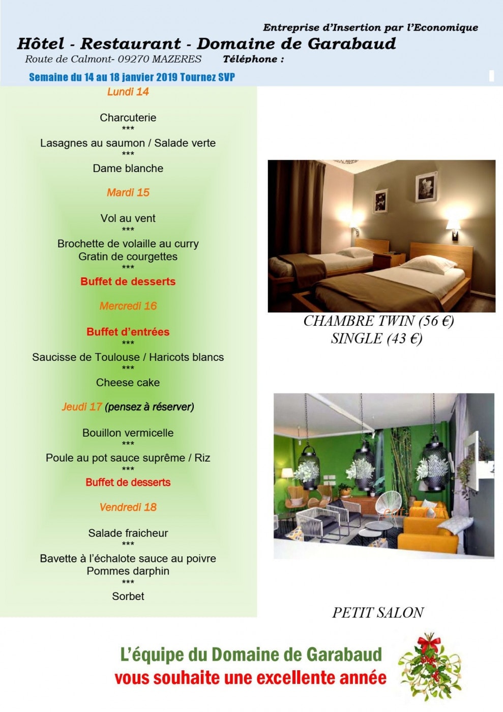 Domaine de Garabaud — carte page 2