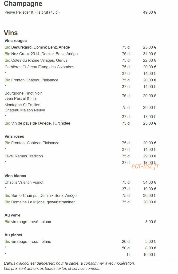 Le Kiwi — carte page 5