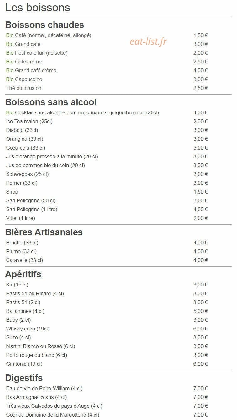 Le Kiwi — carte page 4