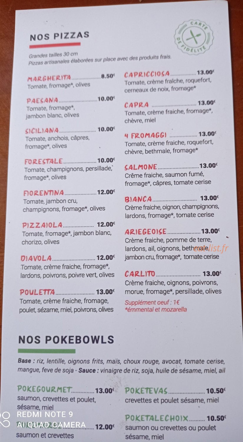 Toque et pâtons — carte page 2