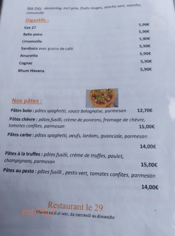 Le 29 — carte page 2