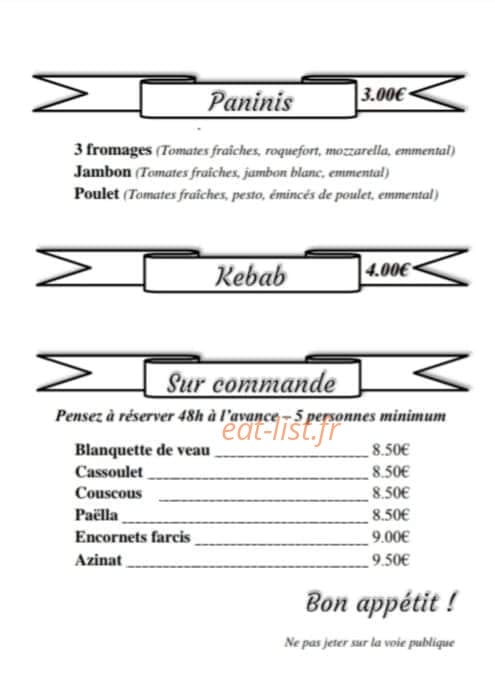 Le bon Accueil — carte page 2