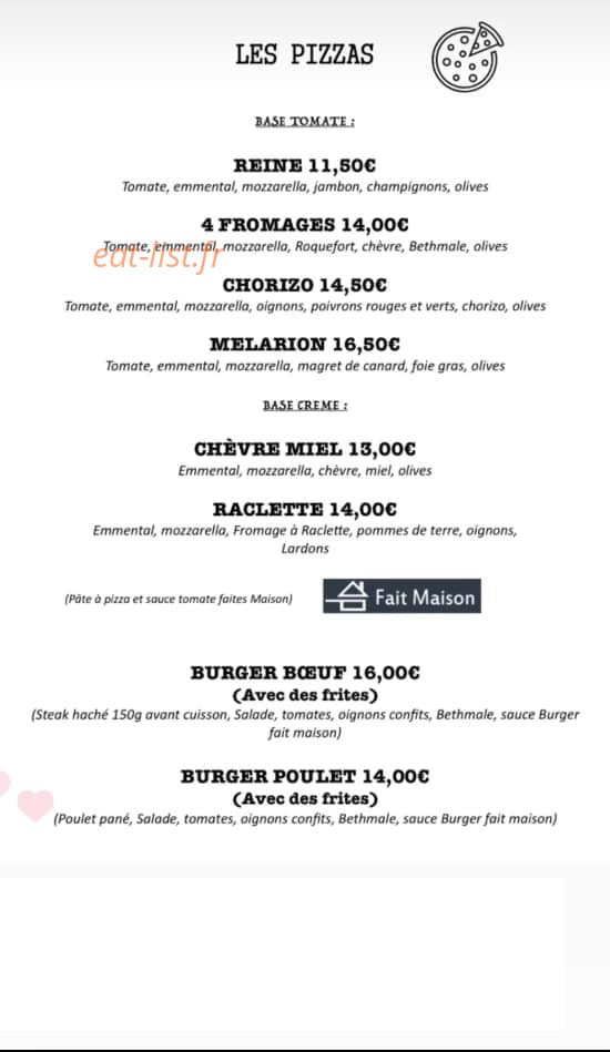 Le Melarion — carte page 1