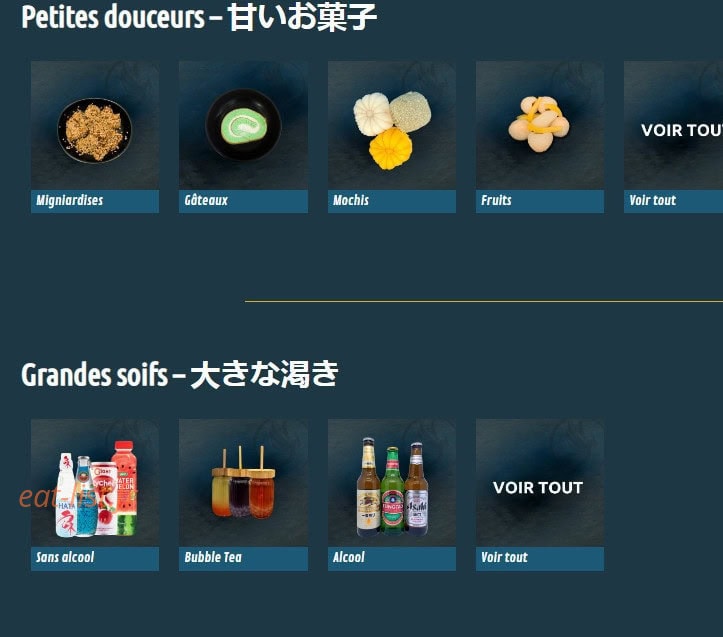 Bento Shop & Go — carte page 3