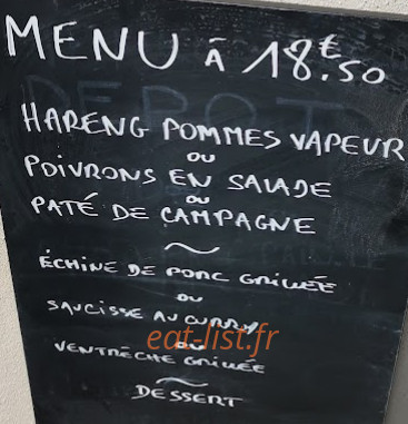 Café-Restaurant Llobet — carte page 2