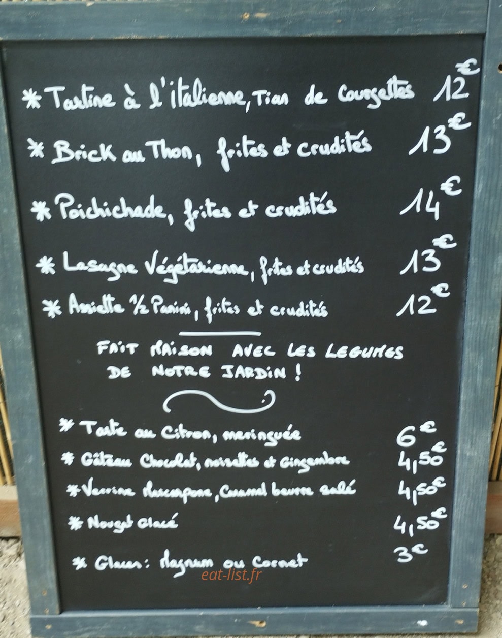 La Camonette — carte page 1