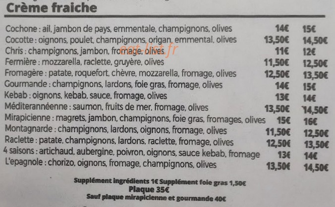 La Mirapicienne — carte page 2