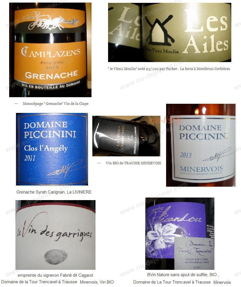 Le Comptoir Gourmand — carte page 6