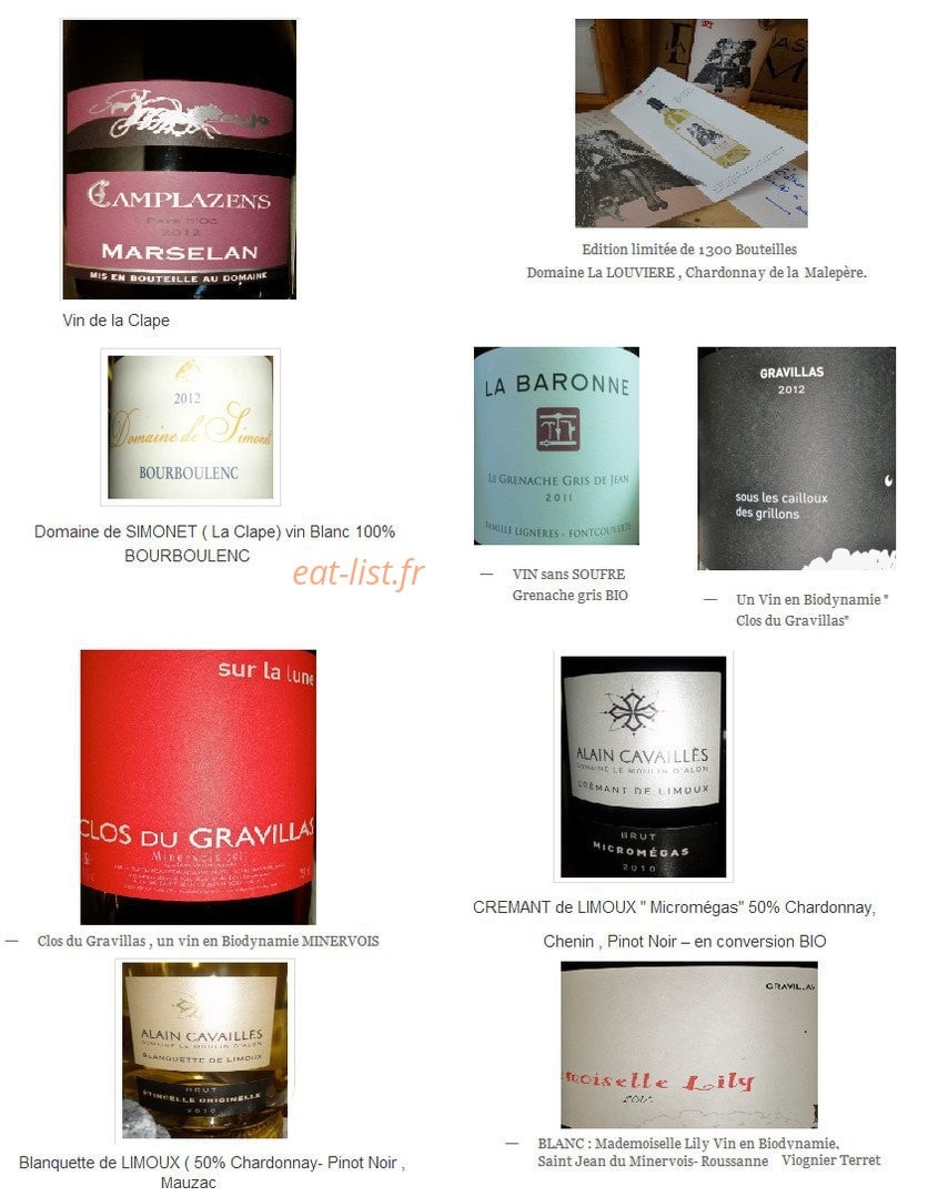 Le Comptoir Gourmand — carte page 7