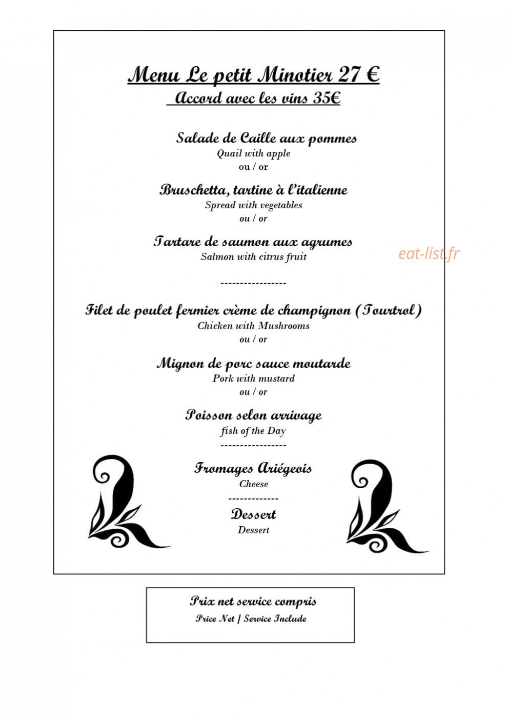 Les Minotiers — carte page 3