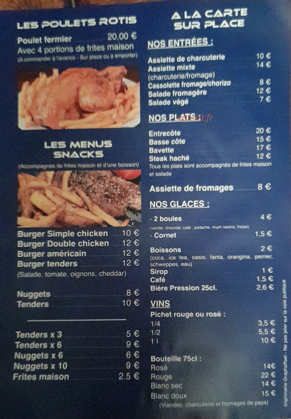 Le Casti — carte page 1