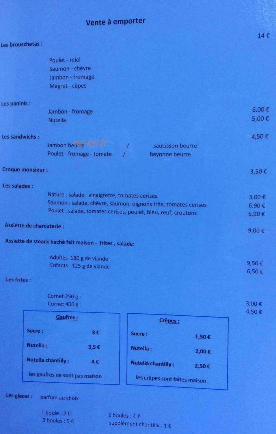 La Maison du Valier — carte page 1