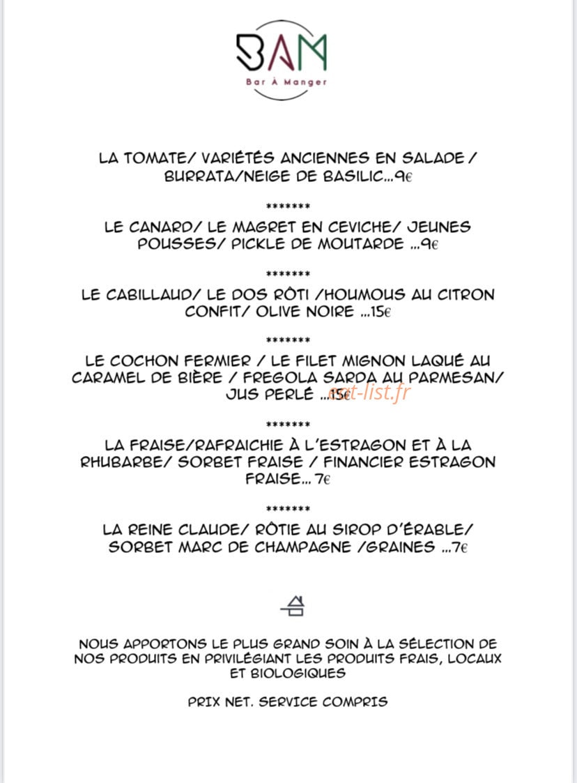 Bam — carte page 1