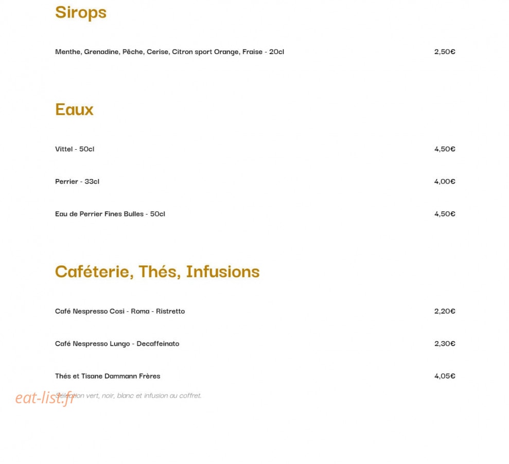 Chez Philippe — carte page 11