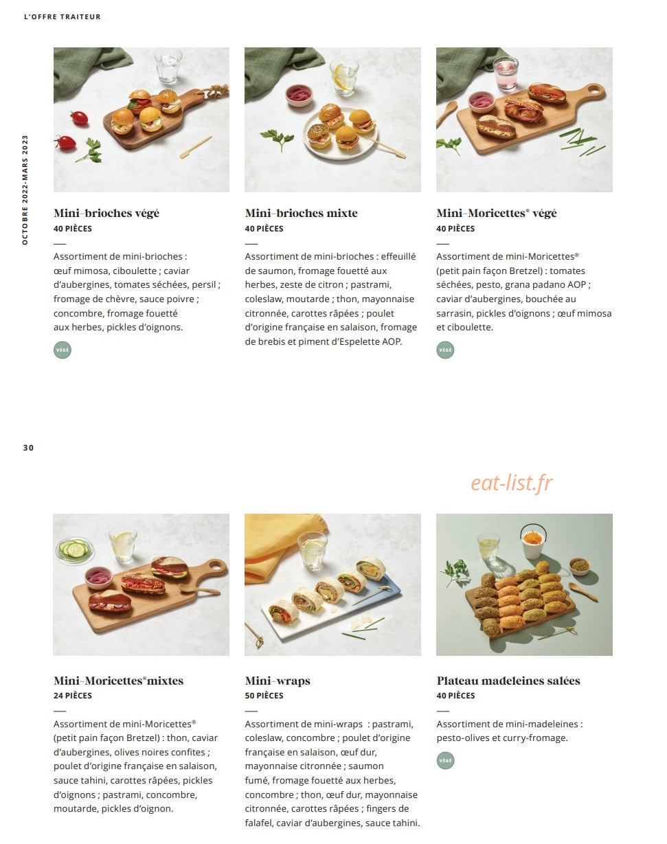 Class'croute — carte page 28