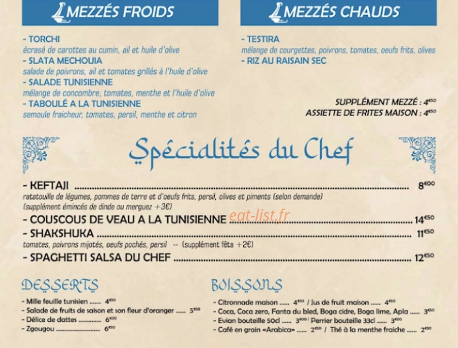 El Majless — carte page 4