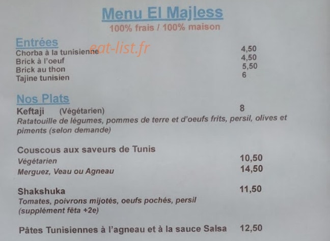 El Majless — carte page 1