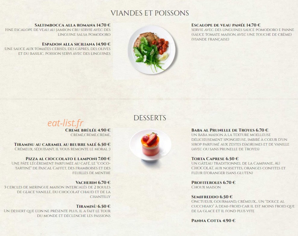 Guiseppino — carte page 3