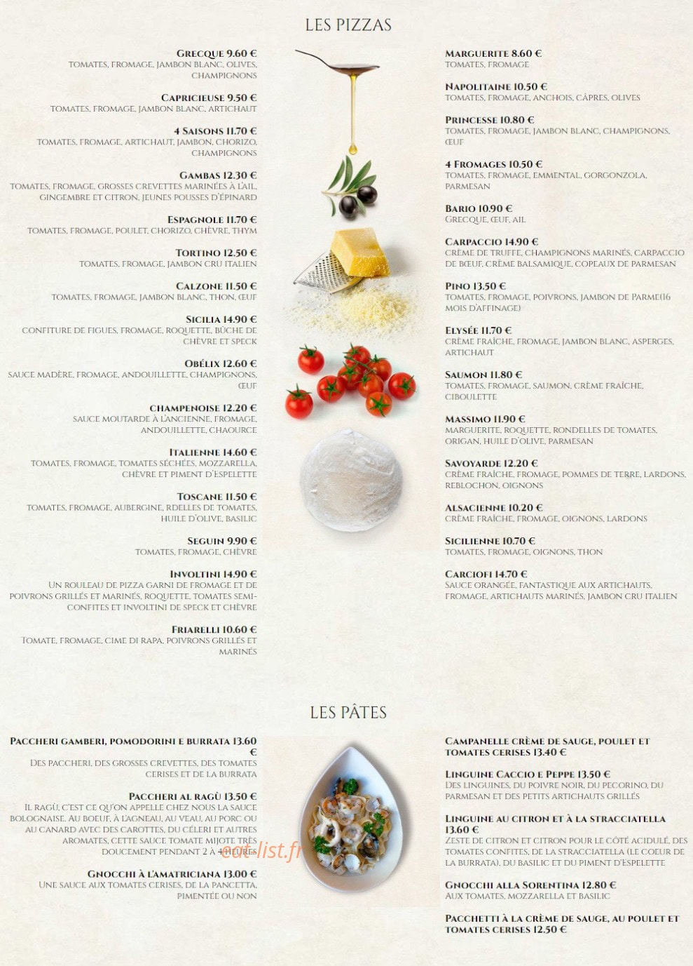 Guiseppino — carte page 2
