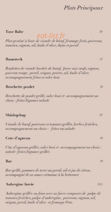 L'Adriatik — carte page 3