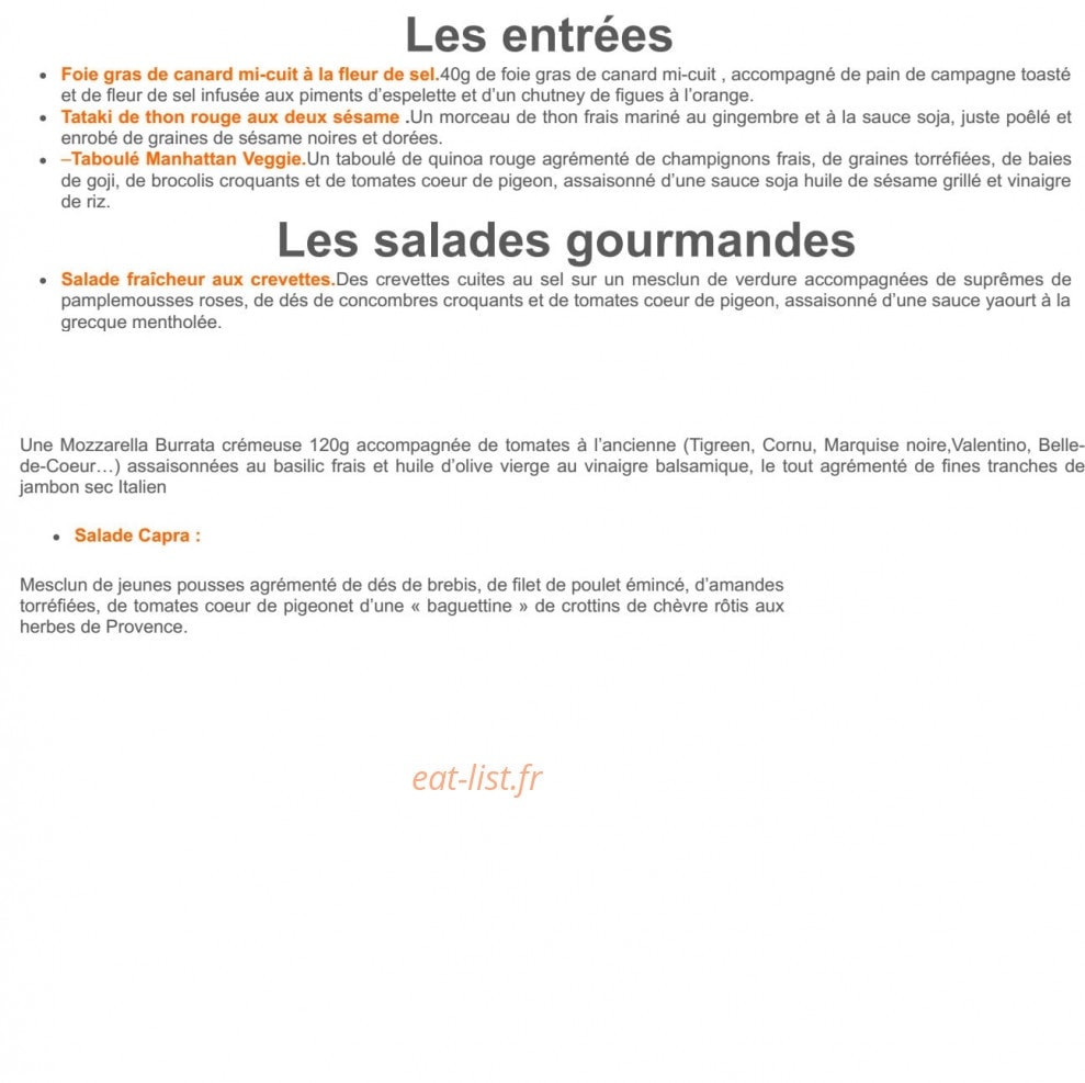 L'Annexe Tout Simplement — carte page 2
