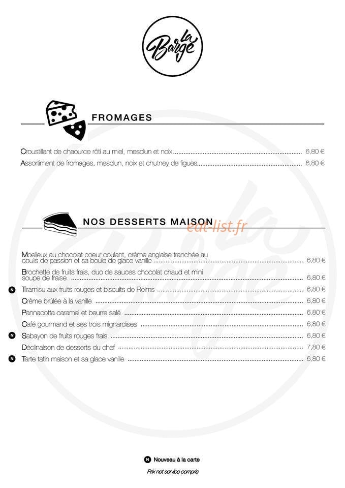 La Barge — carte page 3