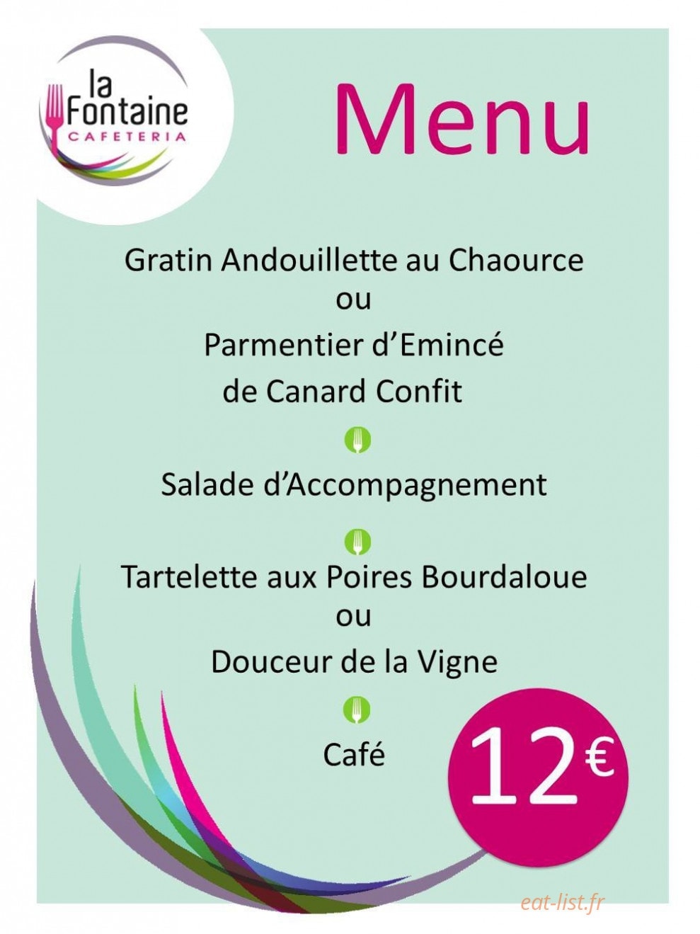 La fontaine — carte page 3