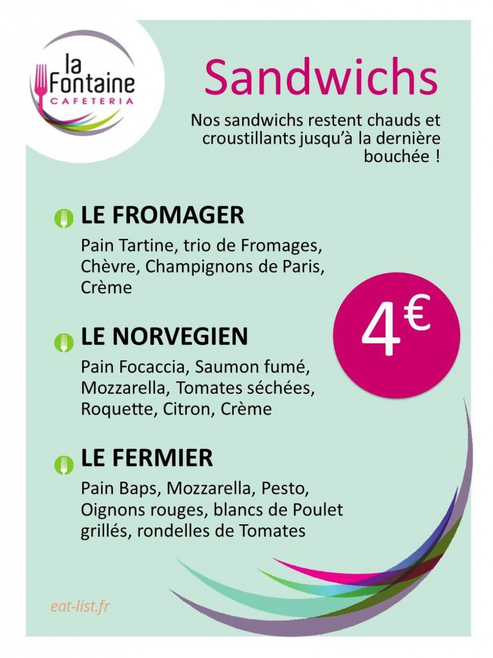 La fontaine — carte page 1