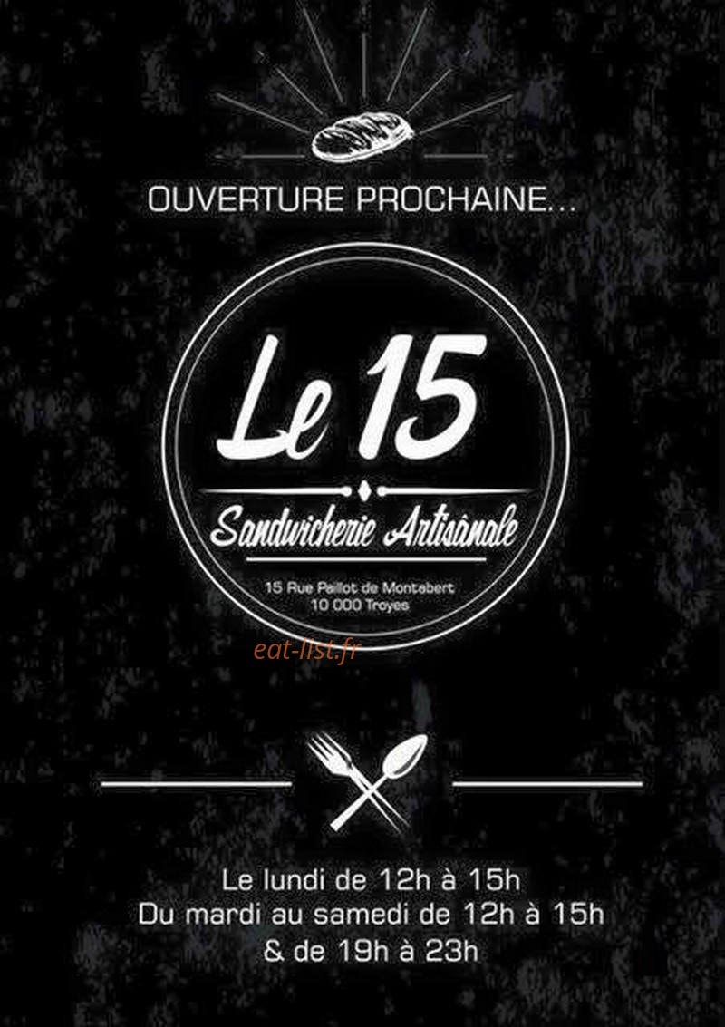 Le 15 — carte page 1