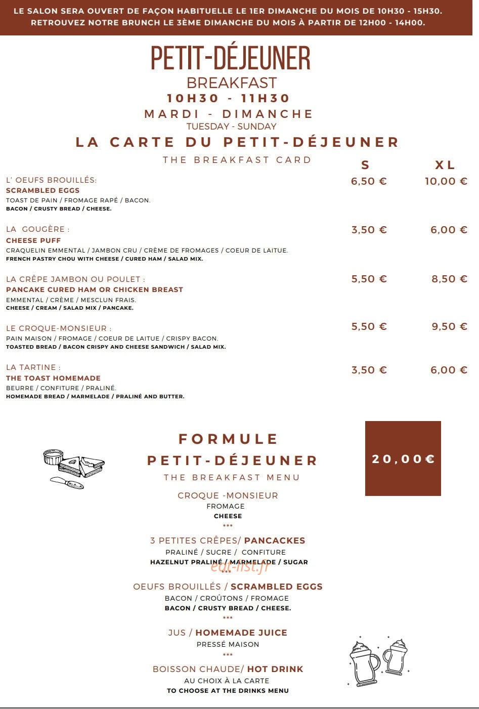 Le Carré Vip — carte page 1
