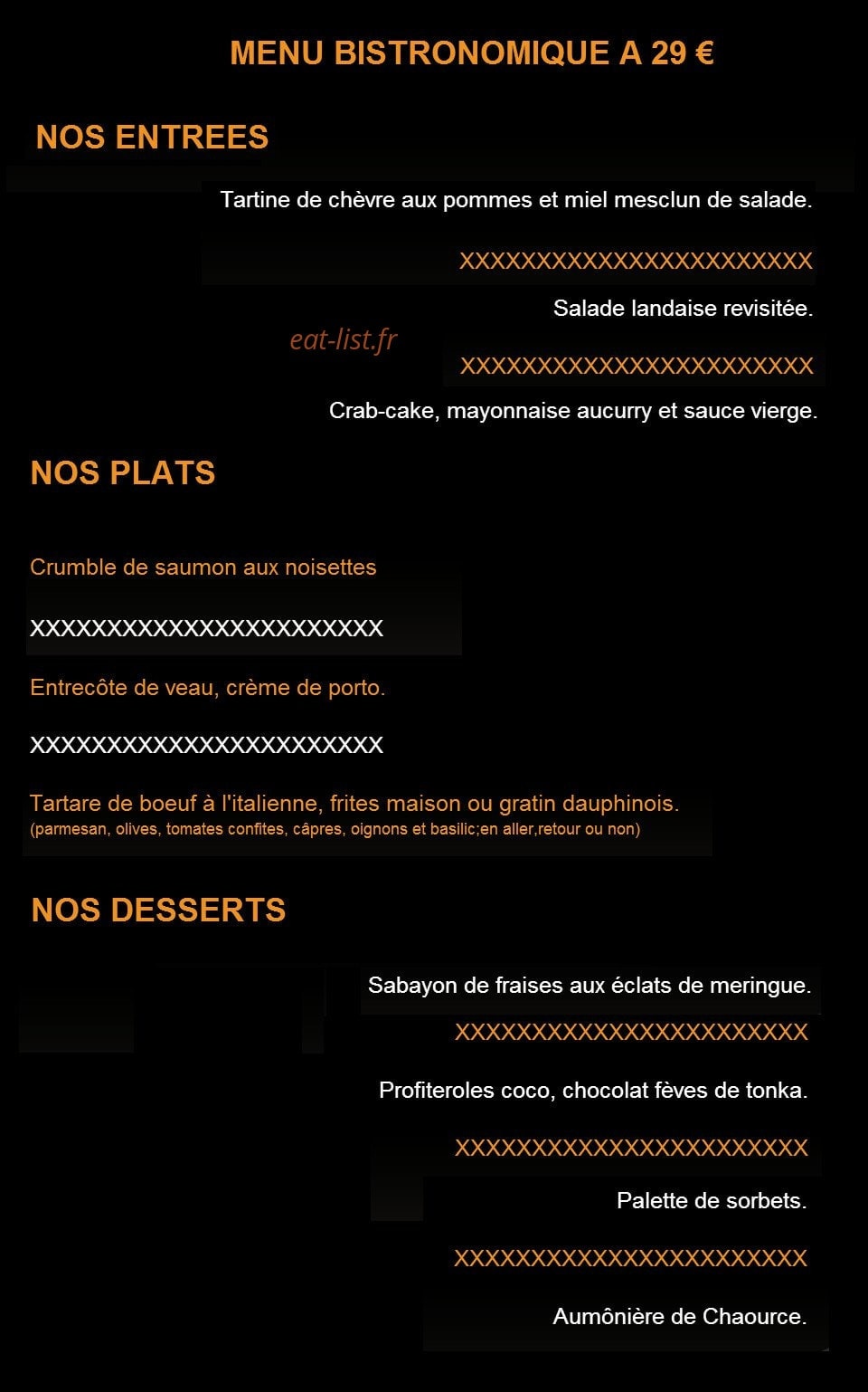 Le Damier — carte page 7