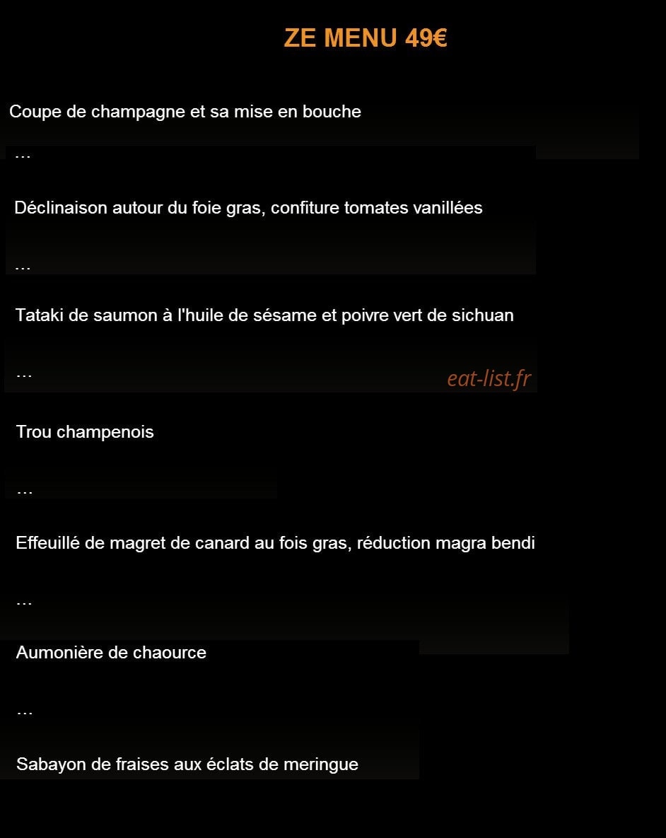 Le Damier — carte page 4