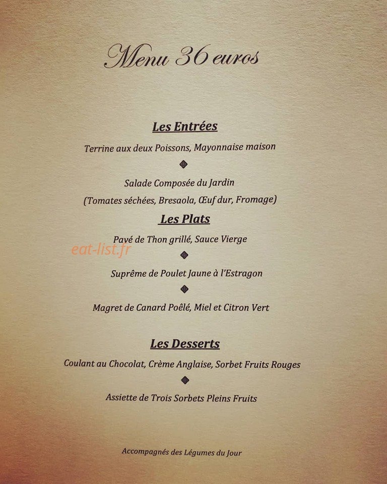 Le Jardin — carte page 2