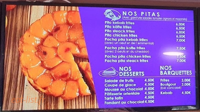 Le Pacha — carte page 3