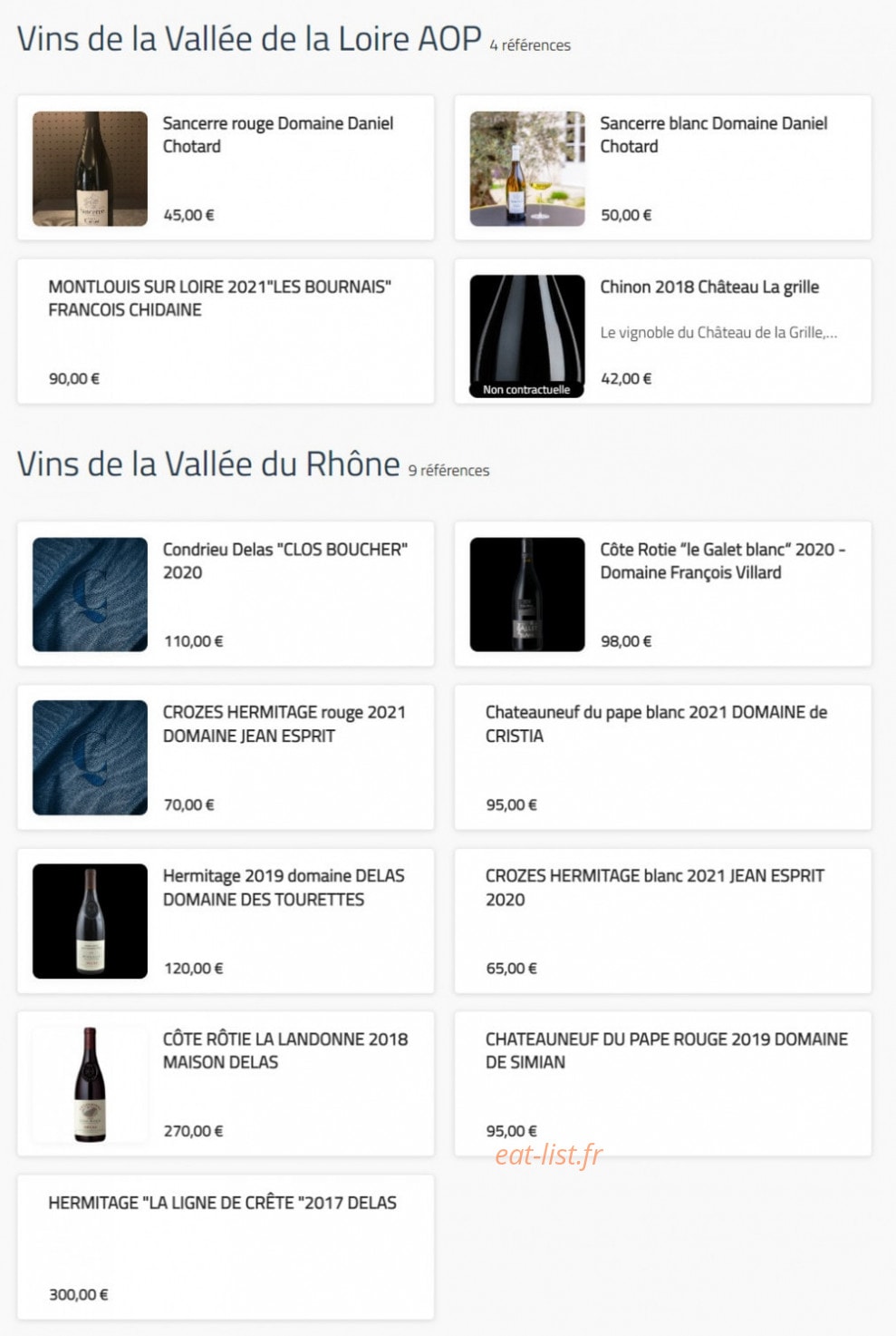Le Quai de Champagne — carte page 14