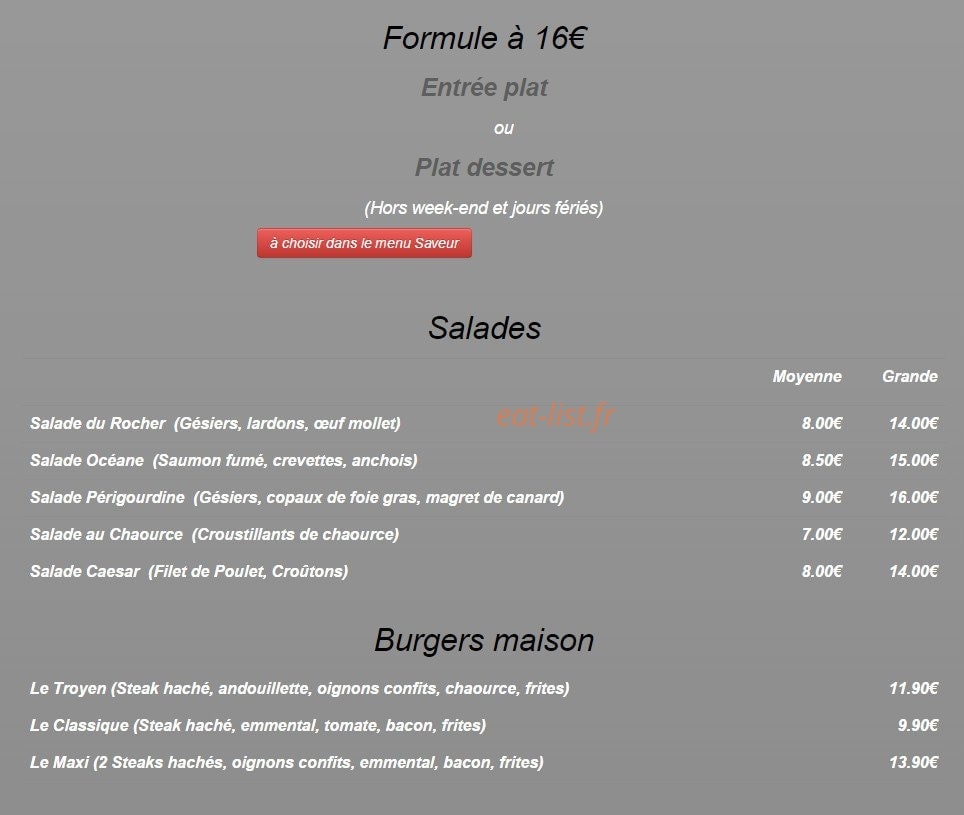 Le Rocher — carte page 3