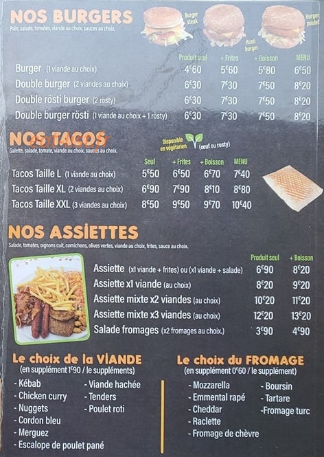 MS Food — carte page 3