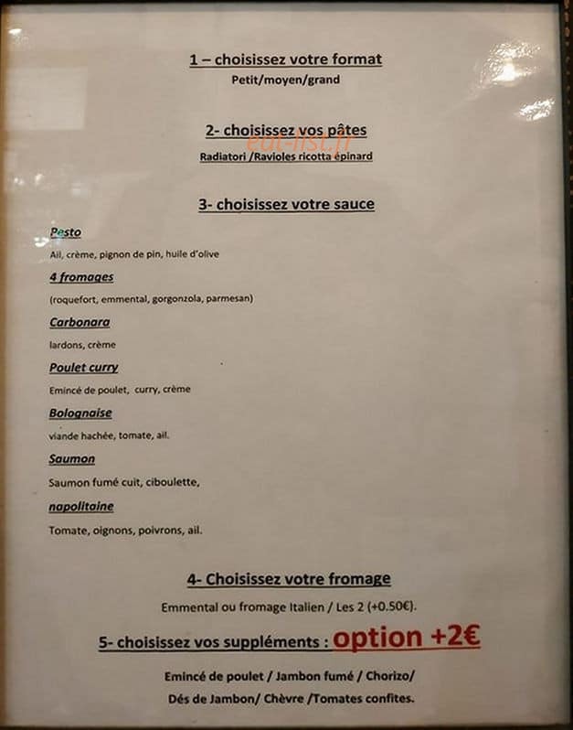 Pasti pasta — carte page 1