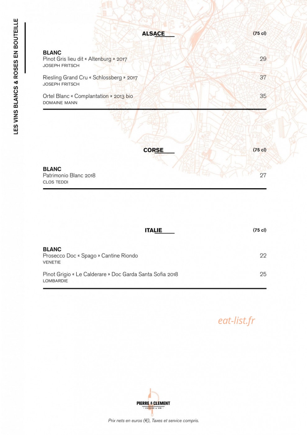 Pierre et Clement — carte page 9