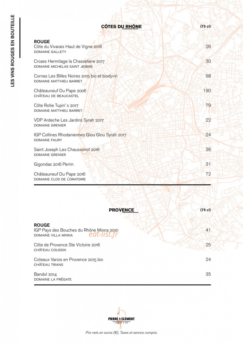 Pierre et Clement — carte page 11