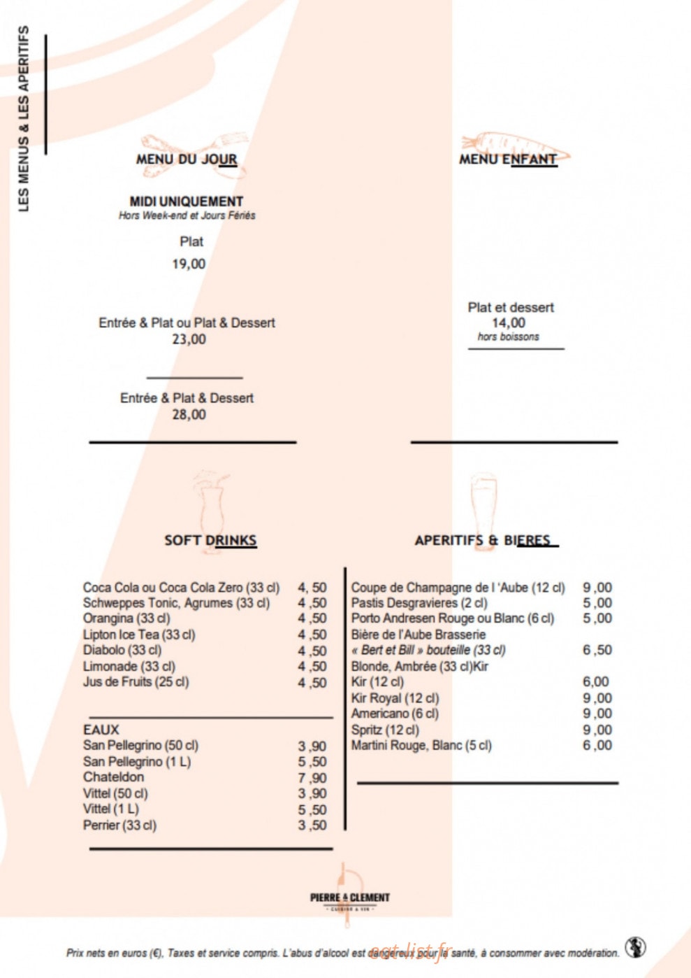 Pierre et Clement — carte page 2