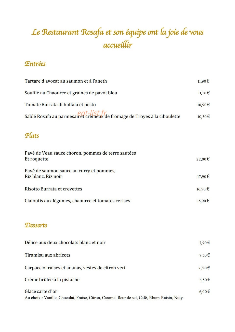 Rosafa — carte page 1