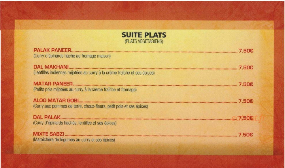 Shalimar — carte page 5